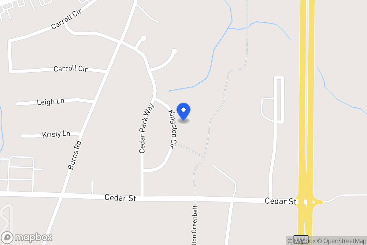 Map of 121 Kingston Cir