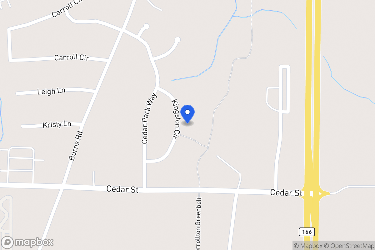 Map of 117 Kingston Cir