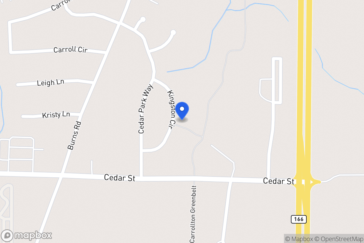Map of 115 Kingston Cir