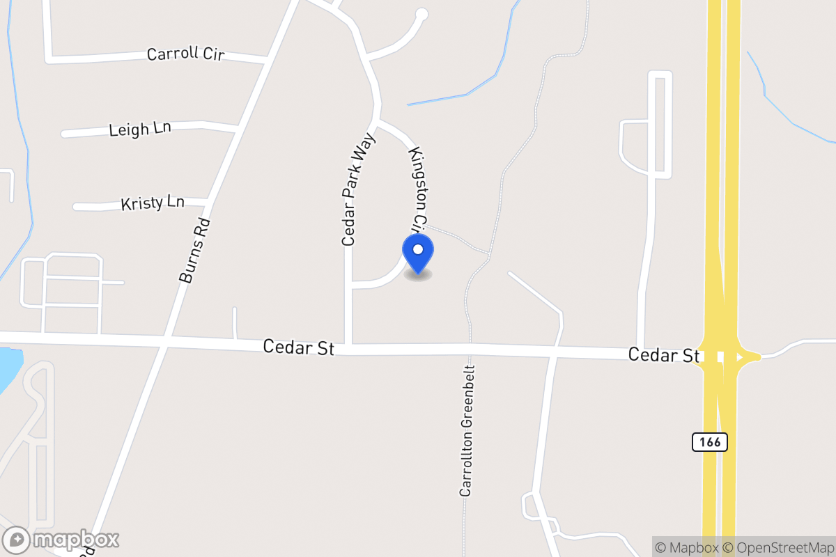 Map of 107 Kingston Cir