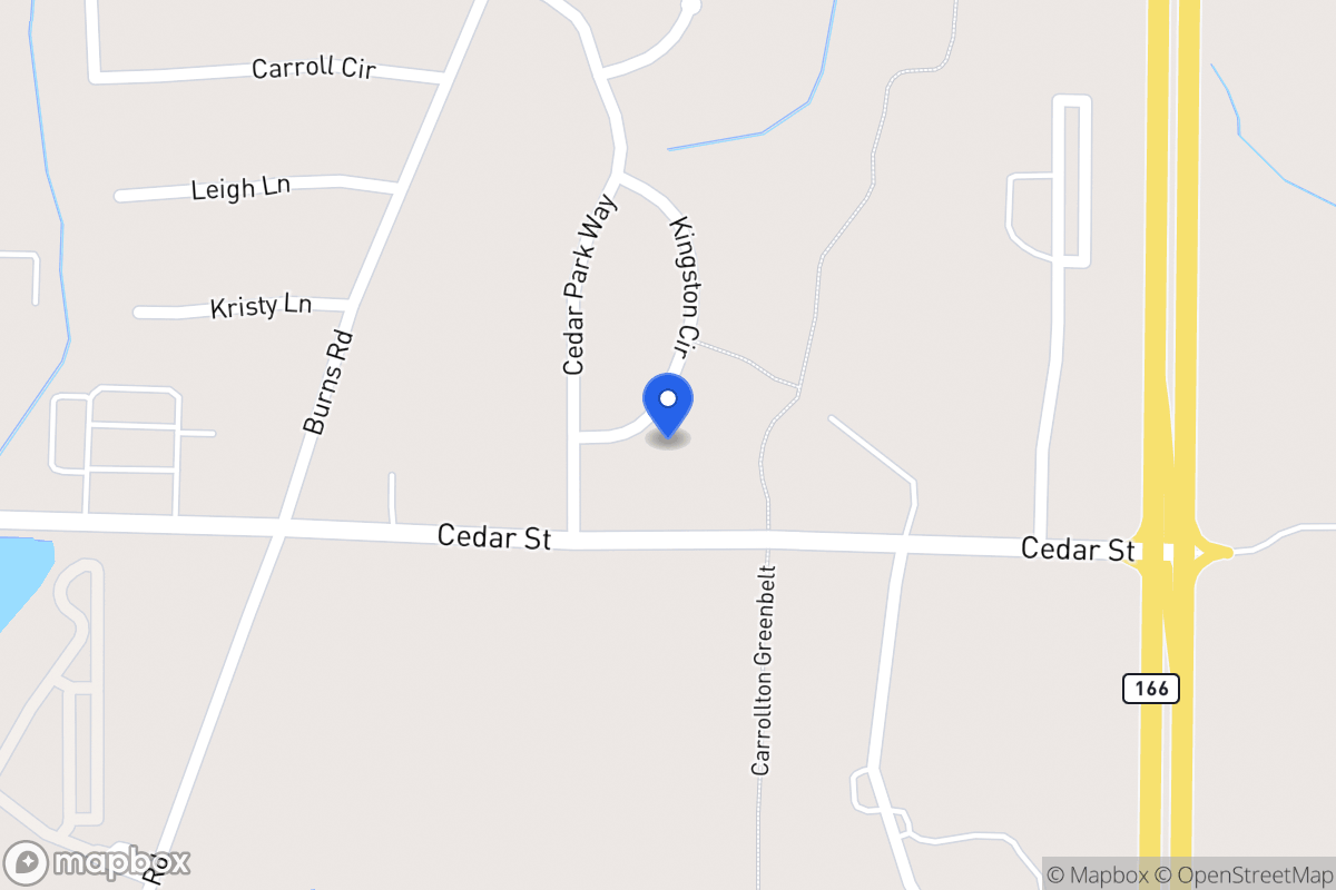 Map of 105 Kingston Cir