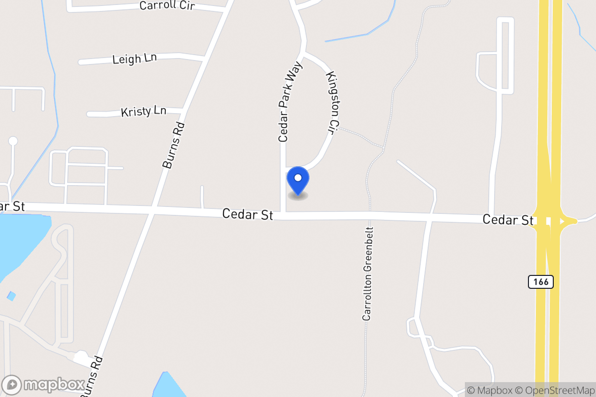 Map of 101 Cedar Park Wy