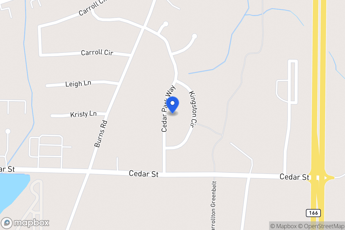 Map of 117 Cedar Park Wy
