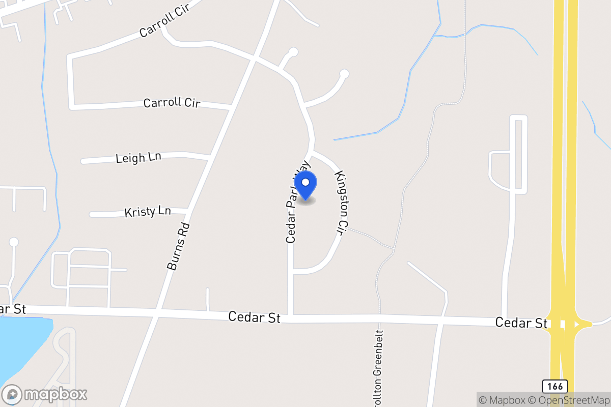 Map of 119 Cedar Park Wy