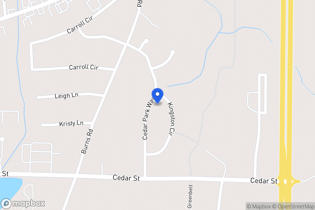 Map of 125 Cedar Park Wy