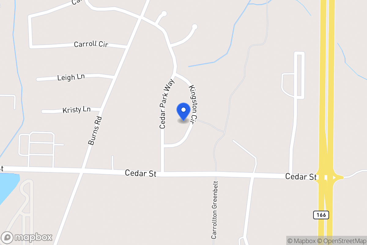 Map of 104 Kingston Cir