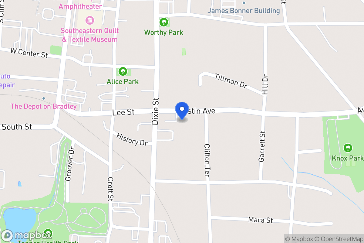 Map of 115 Austin Ave