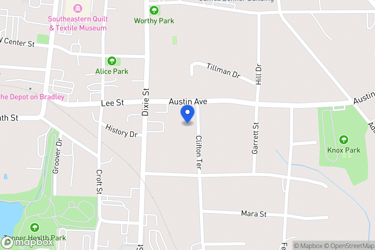 Map of 109 Clifton Terr
