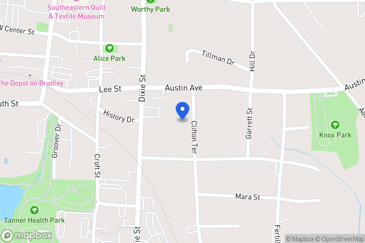 Map of 115 Clifton Terr