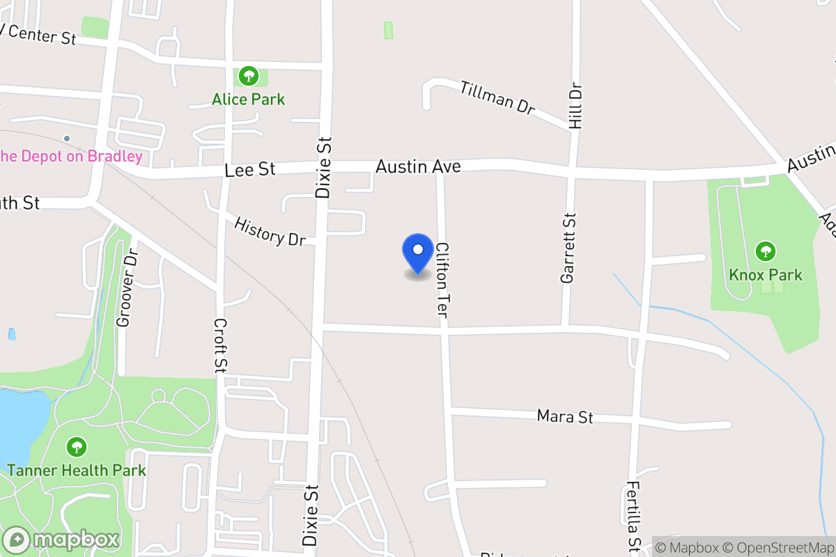 Map of 123 Clifton Terr