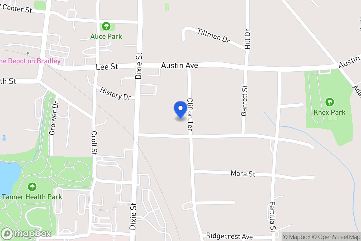 Map of 127 Clifton Terr