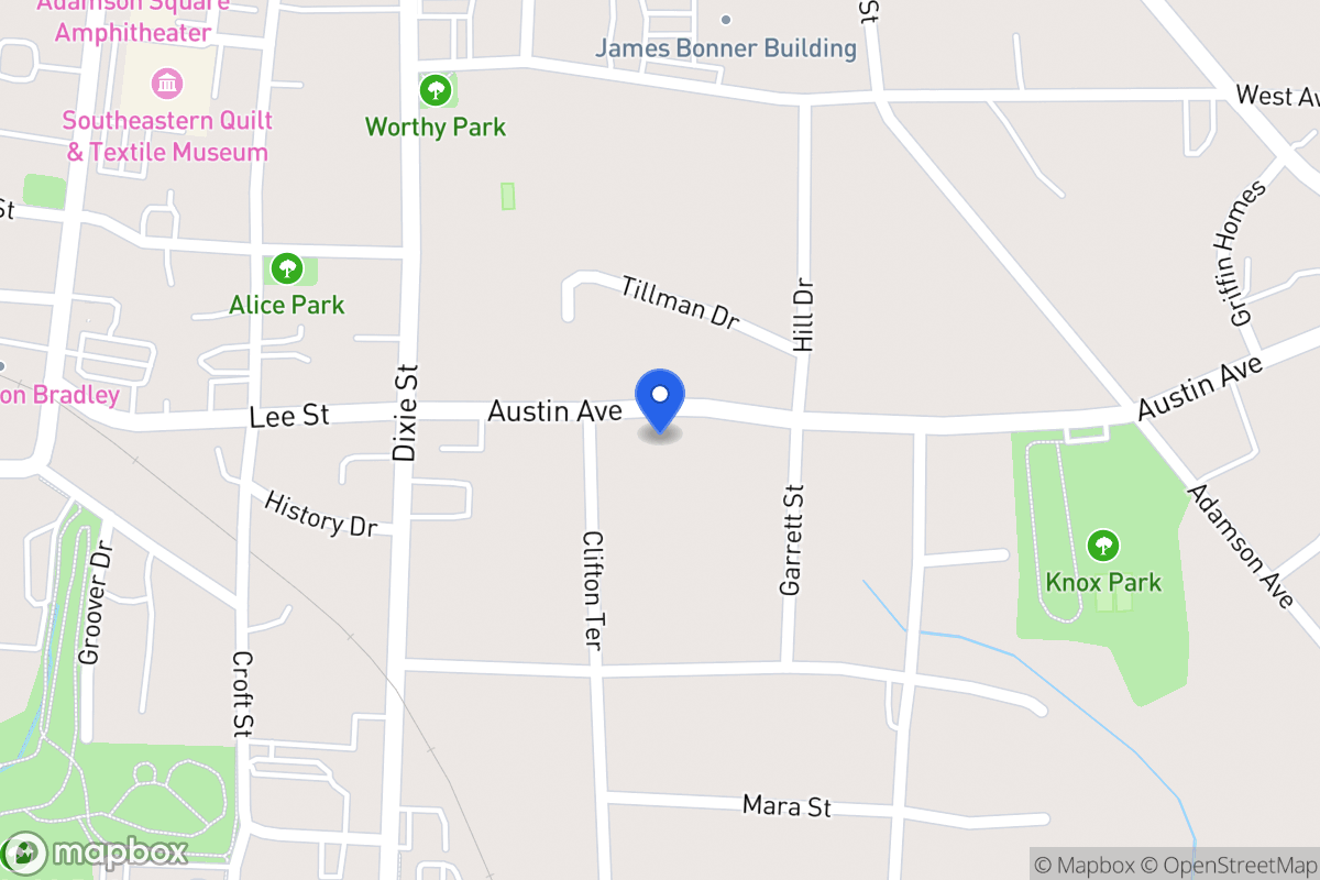 Map of 209 Austin Ave
