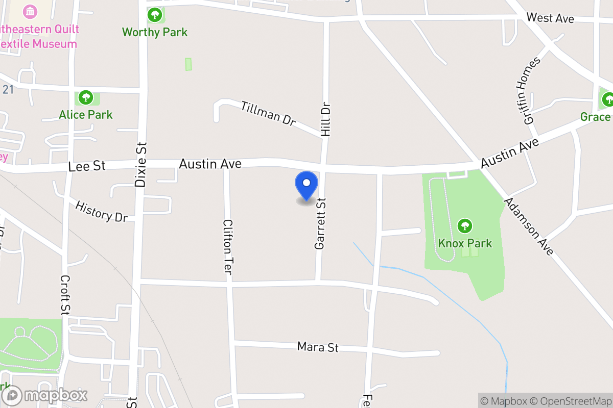 Map of 227 Austin Ave