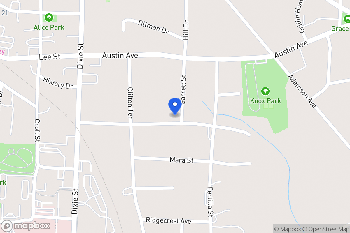 Map of 131 Garrett St