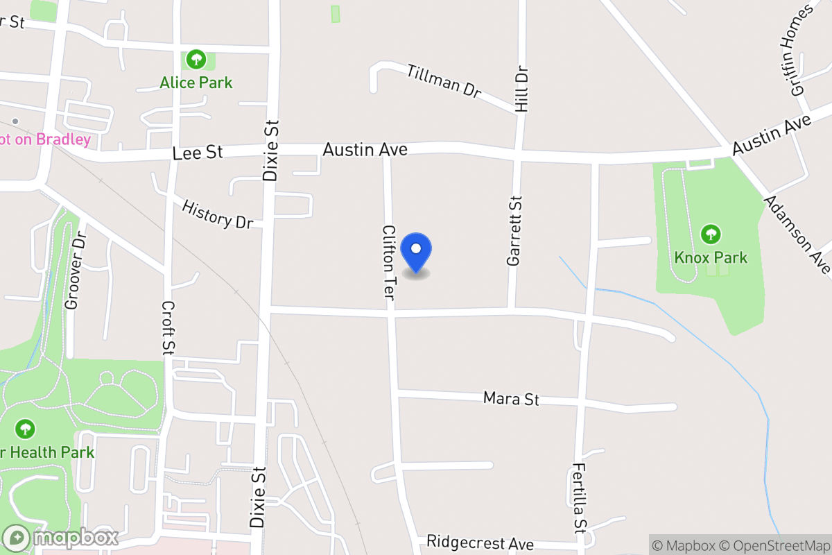 Map of 126 Clifton Terr