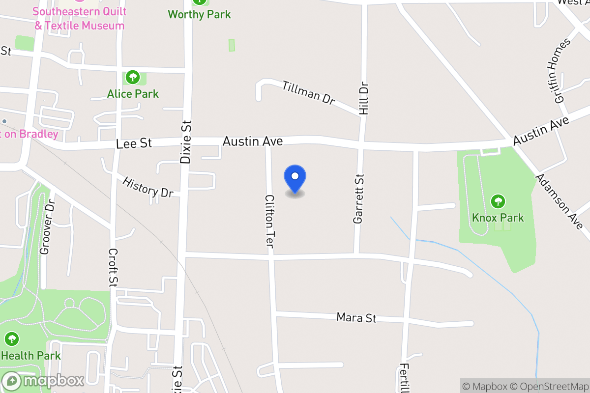 Map of 114 Clifton Terr