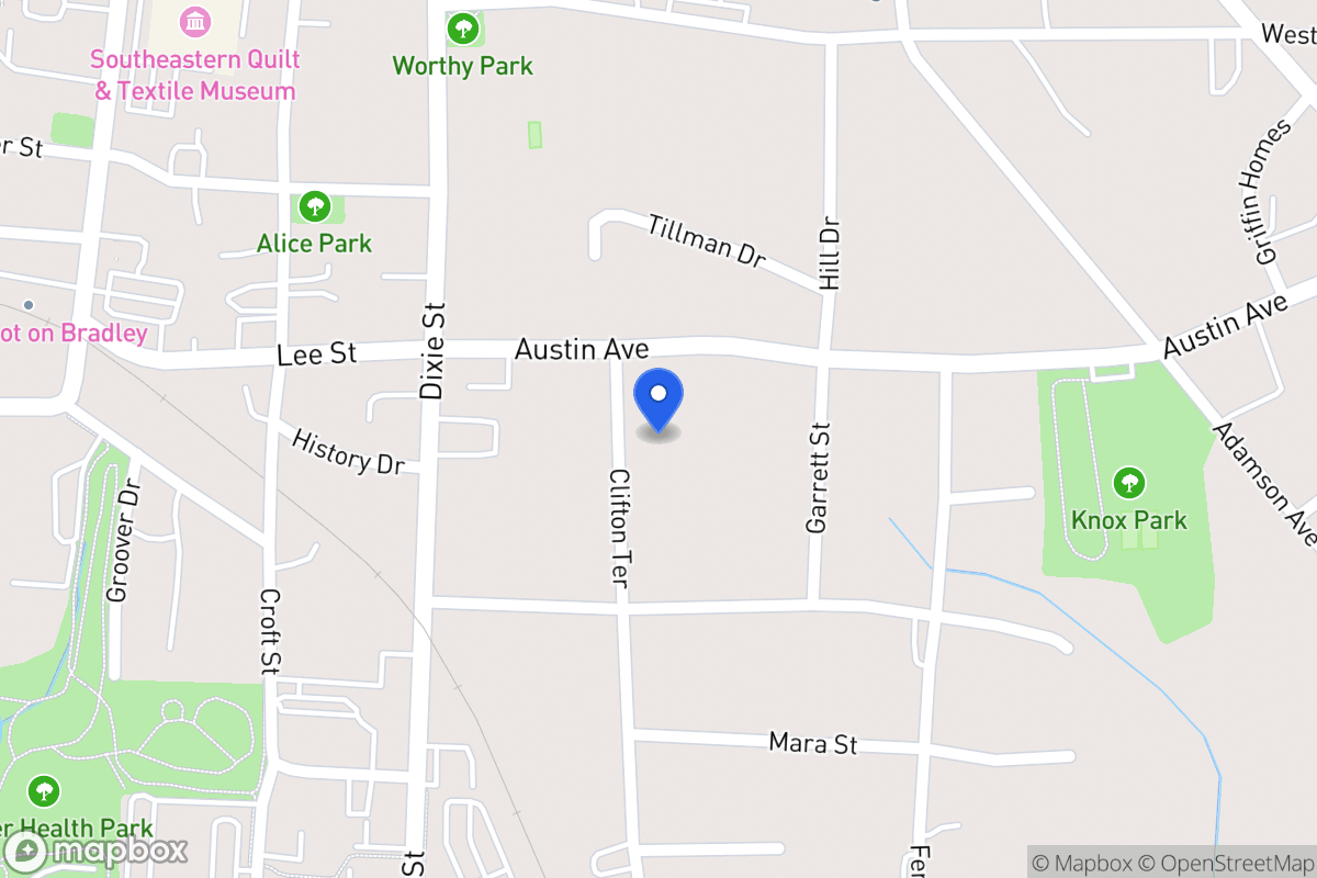 Map of 110 Clifton Terr