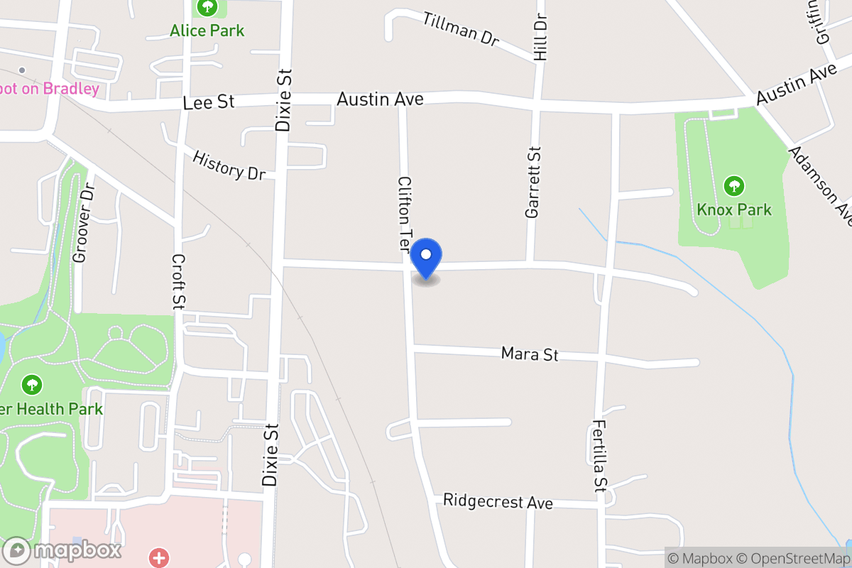 Map of 202 Clifton Terr