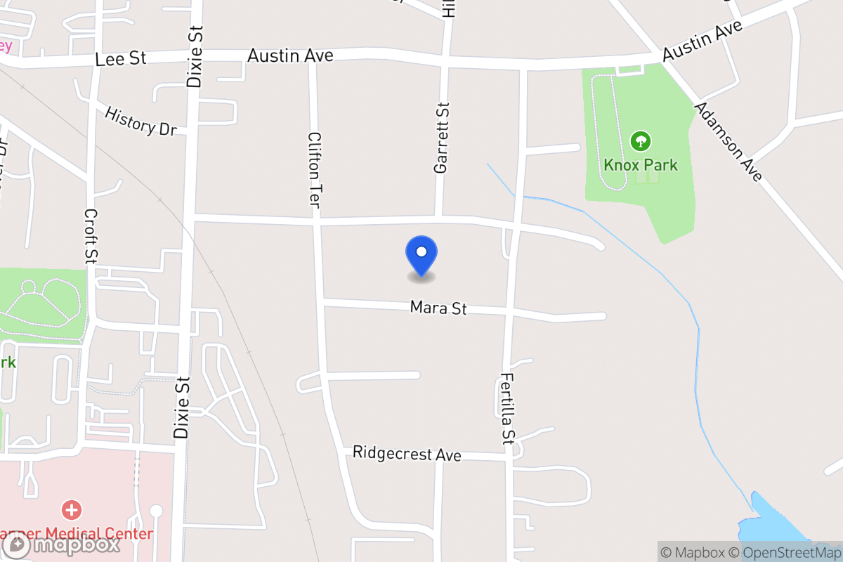 Map of 124 Mara St