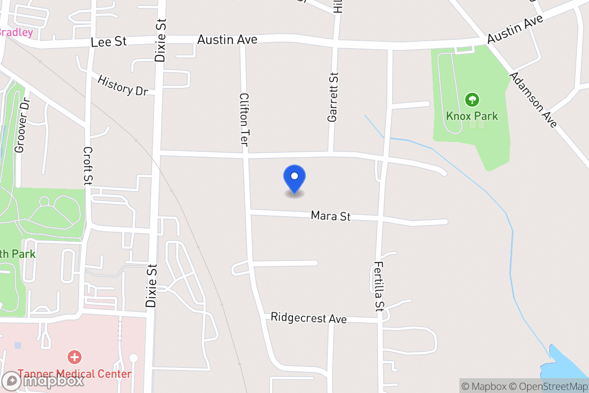 Map of 116 Mara St