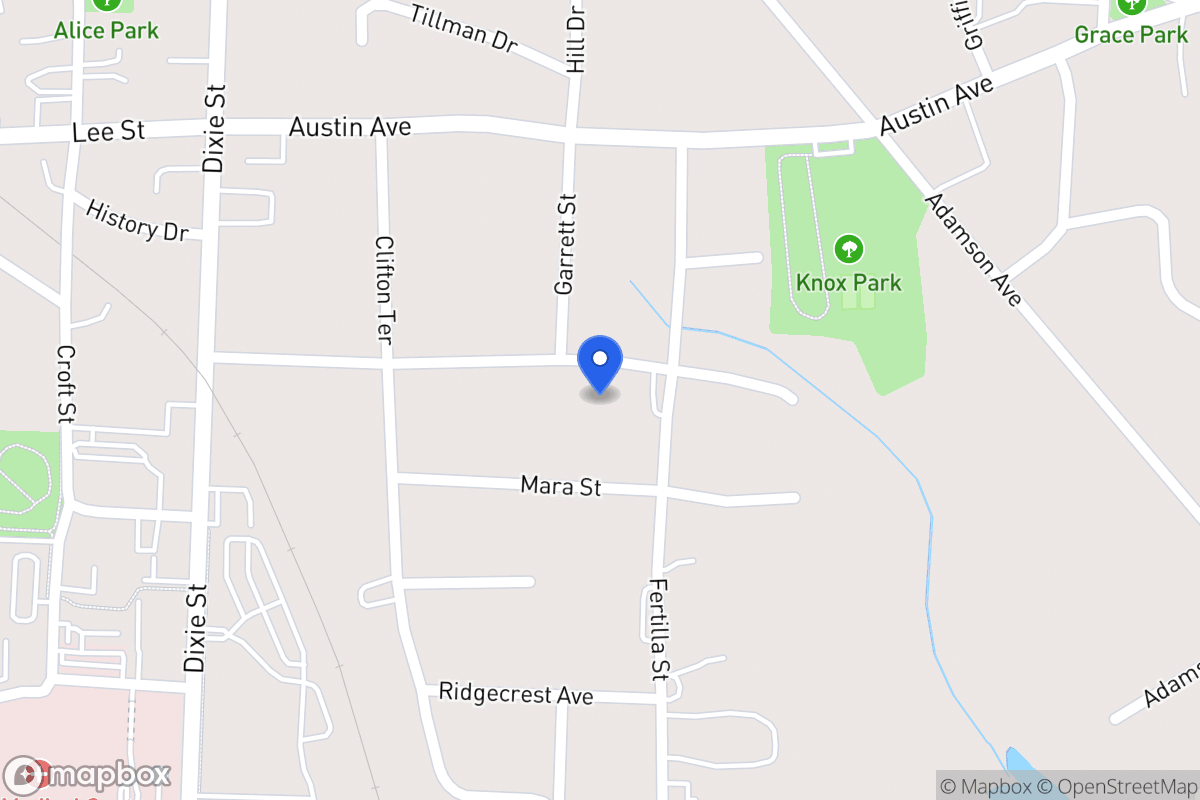 Map of 223 Harmon Ave