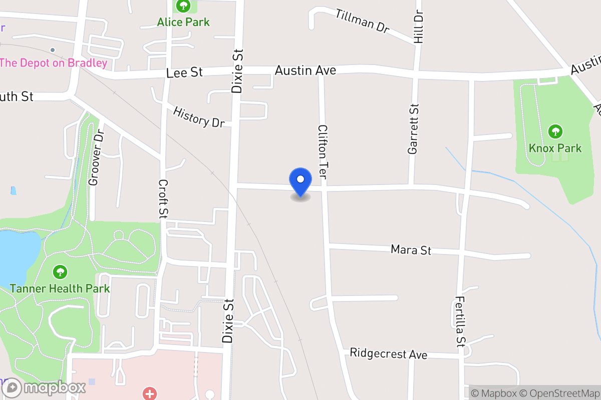Map of 123 Harmon Ave