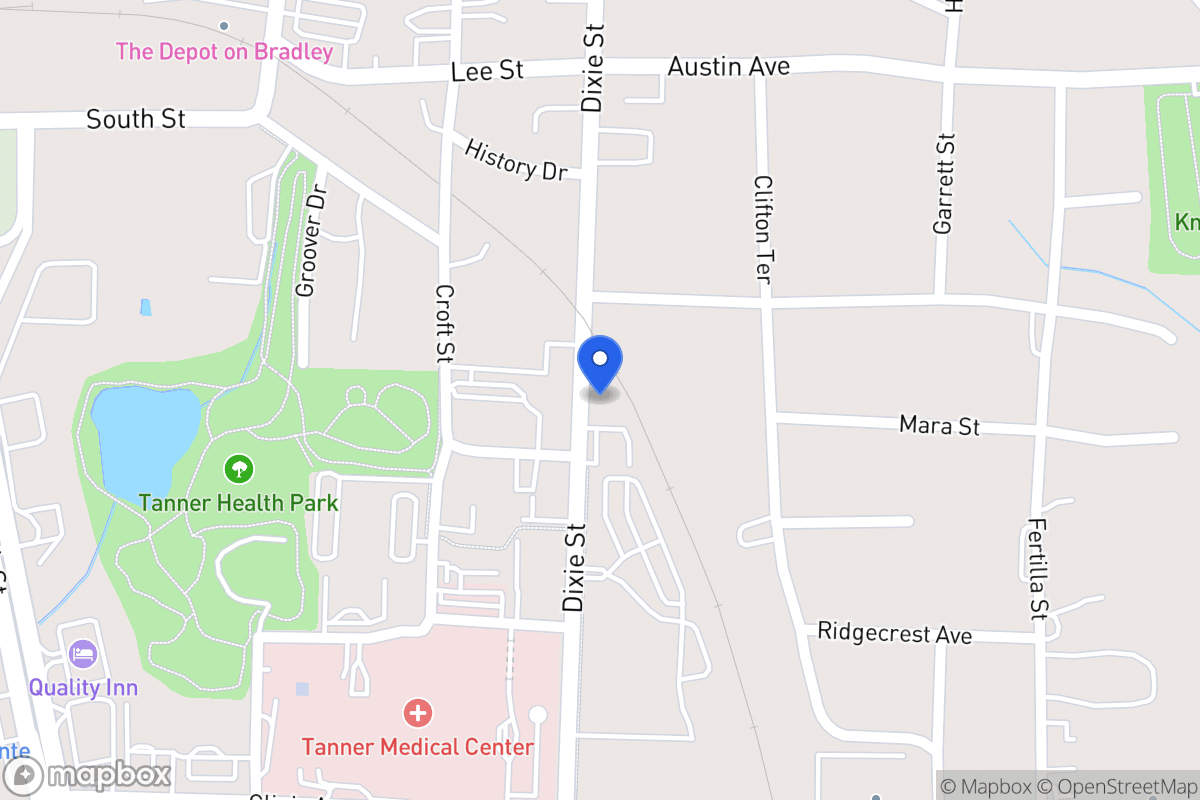 Map of 520 Dixie St