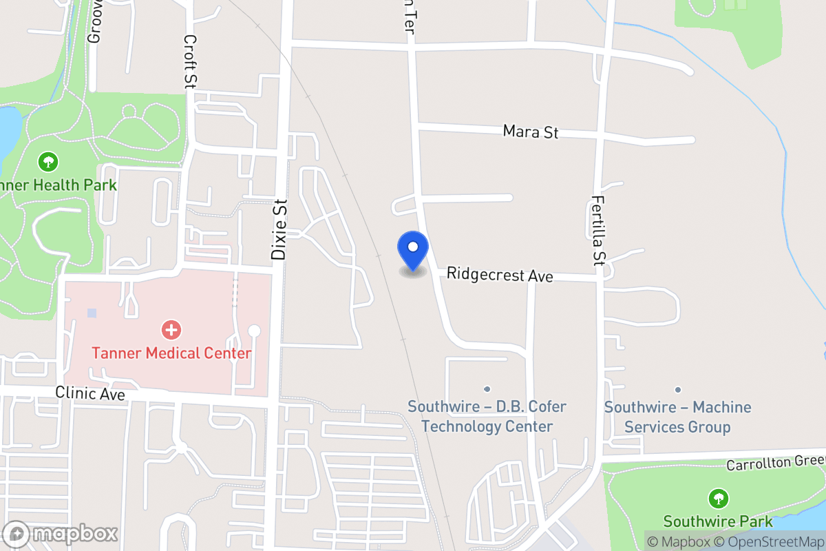 Map of 423 Clifton Terr