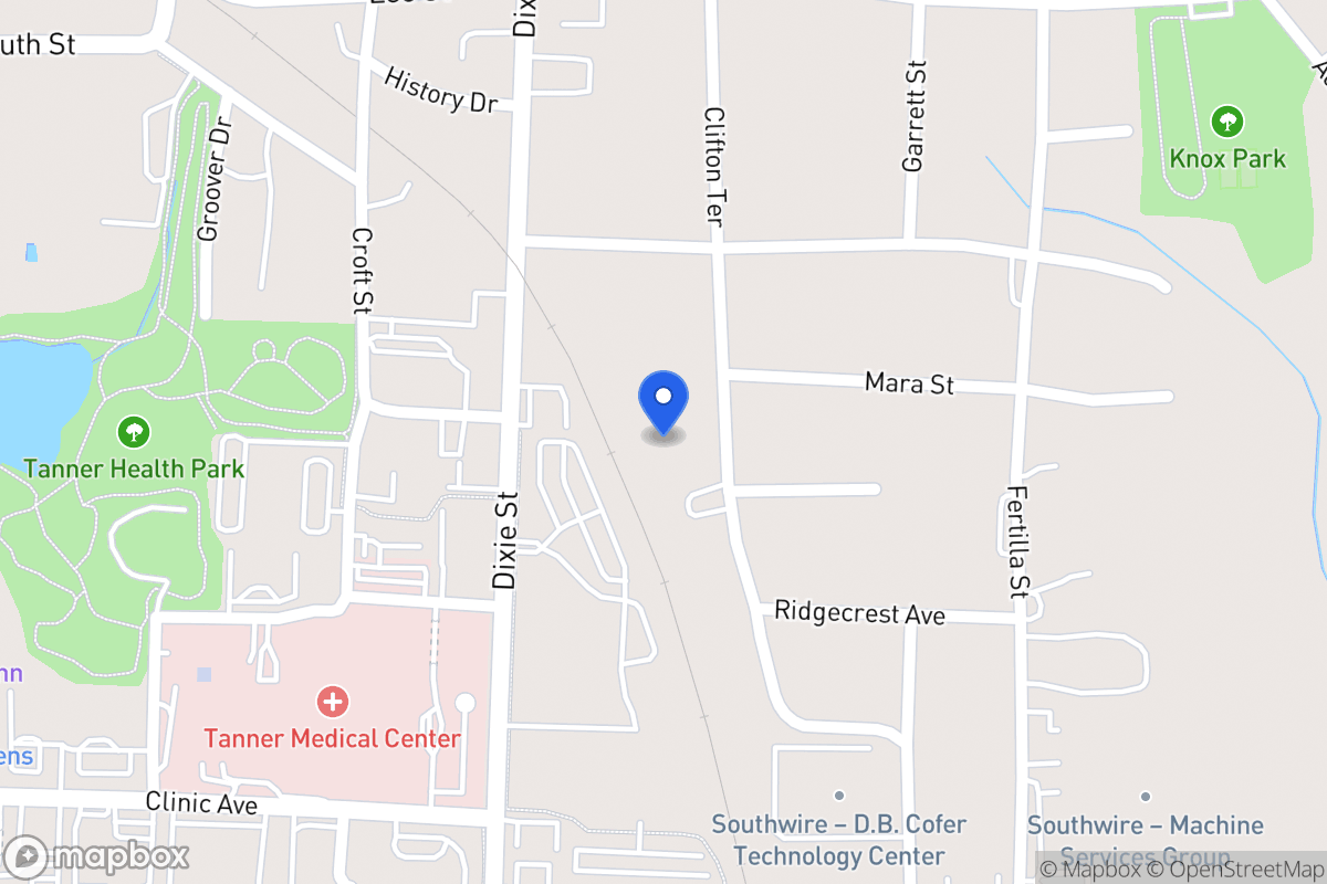 Map of 333 Clifton Terr