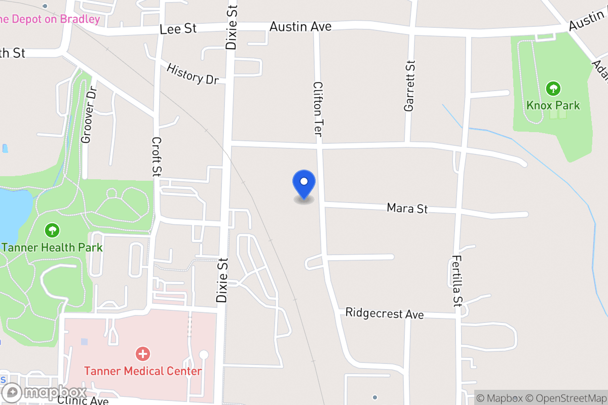 Map of 219 Clifton Terr