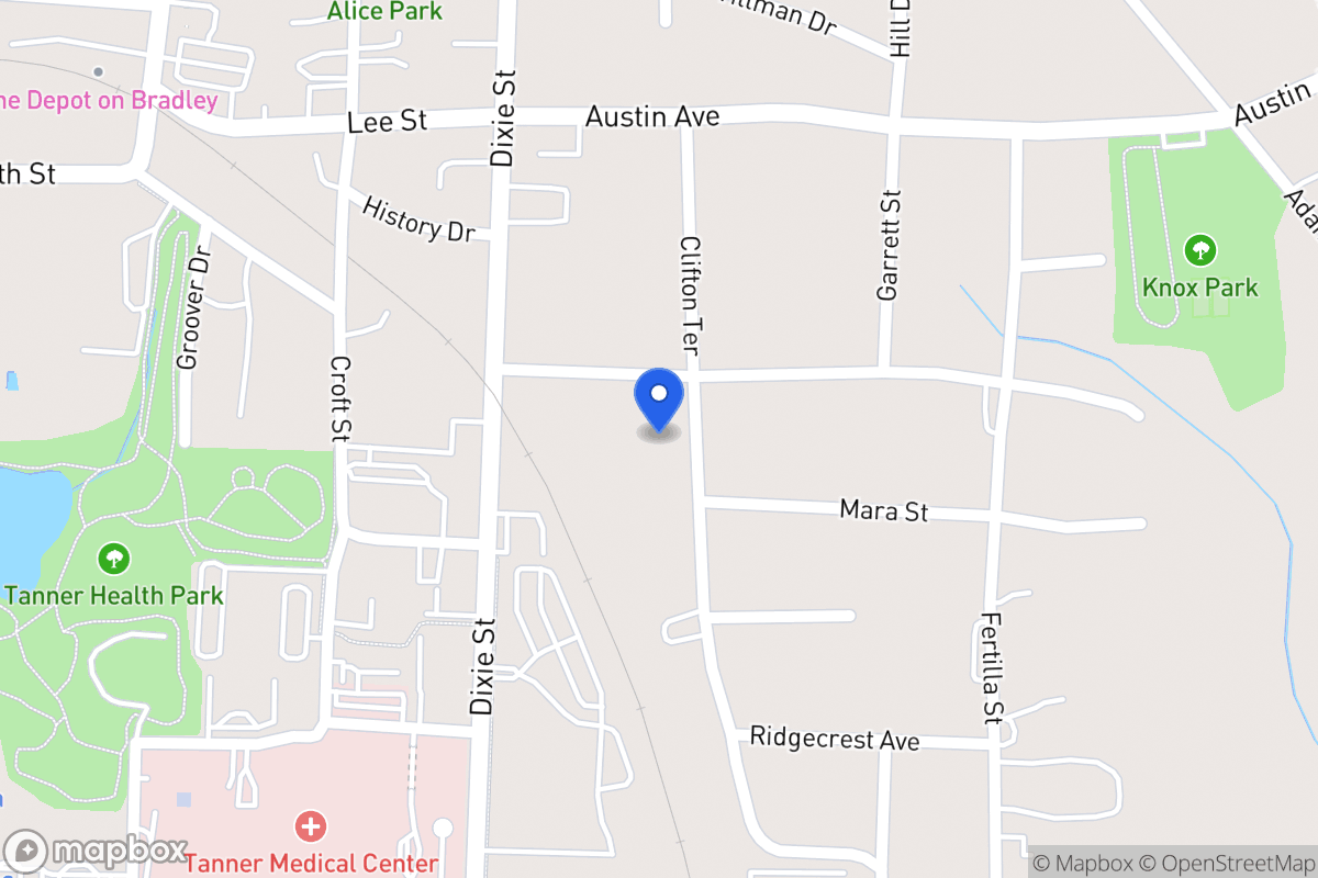 Map of 209 Clifton Terr