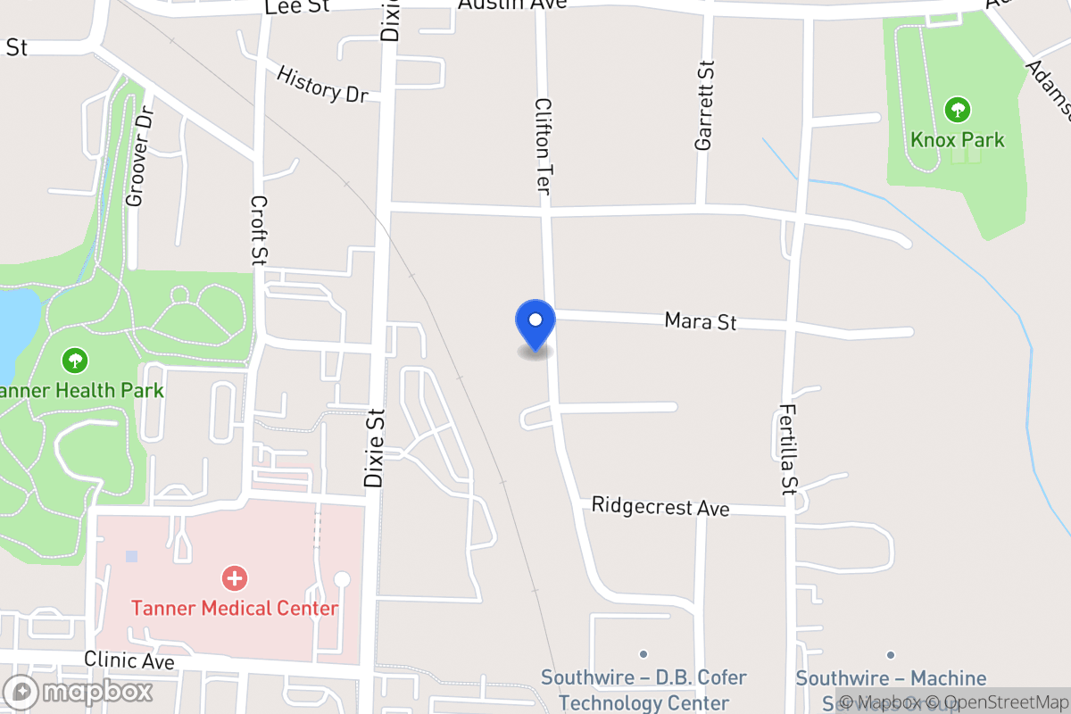 Map of 337 Clifton Terr