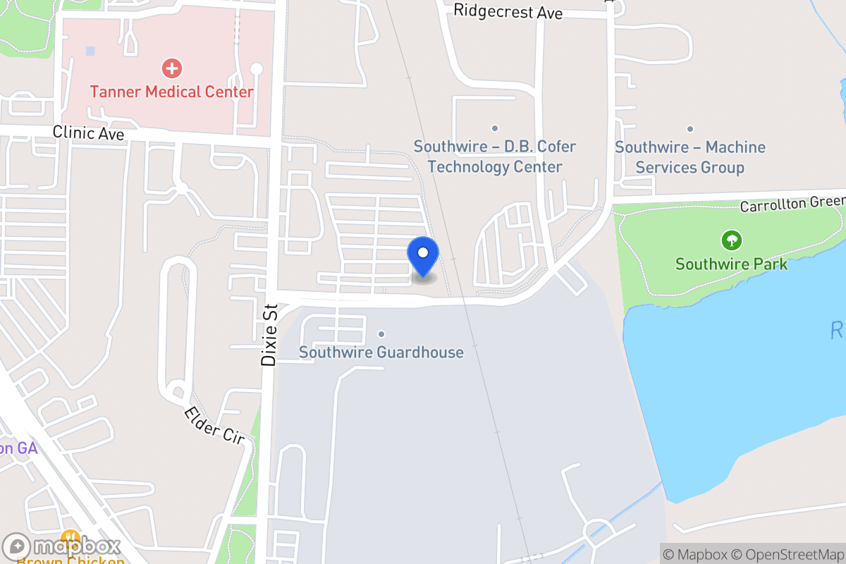 Map of 151 Southwire Dr