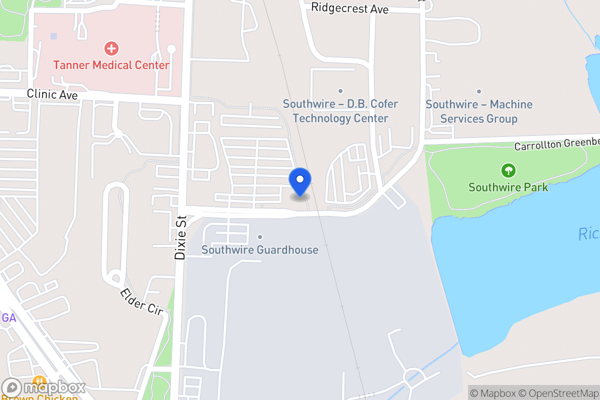 Map of Southwire Dr