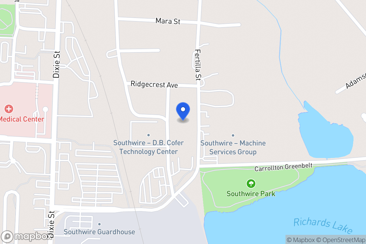 Map of 421 S Garrett St