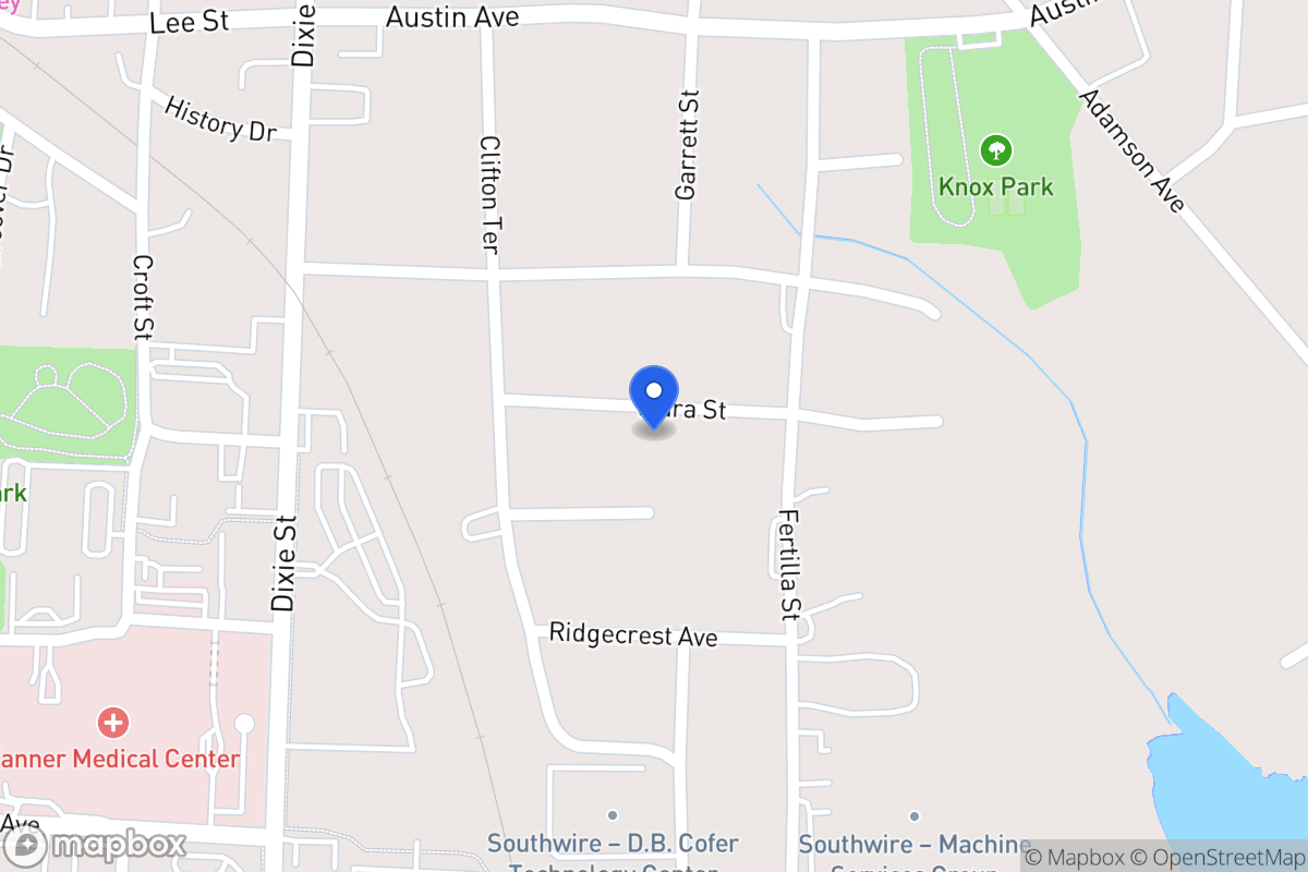 Map of 123 Mara St