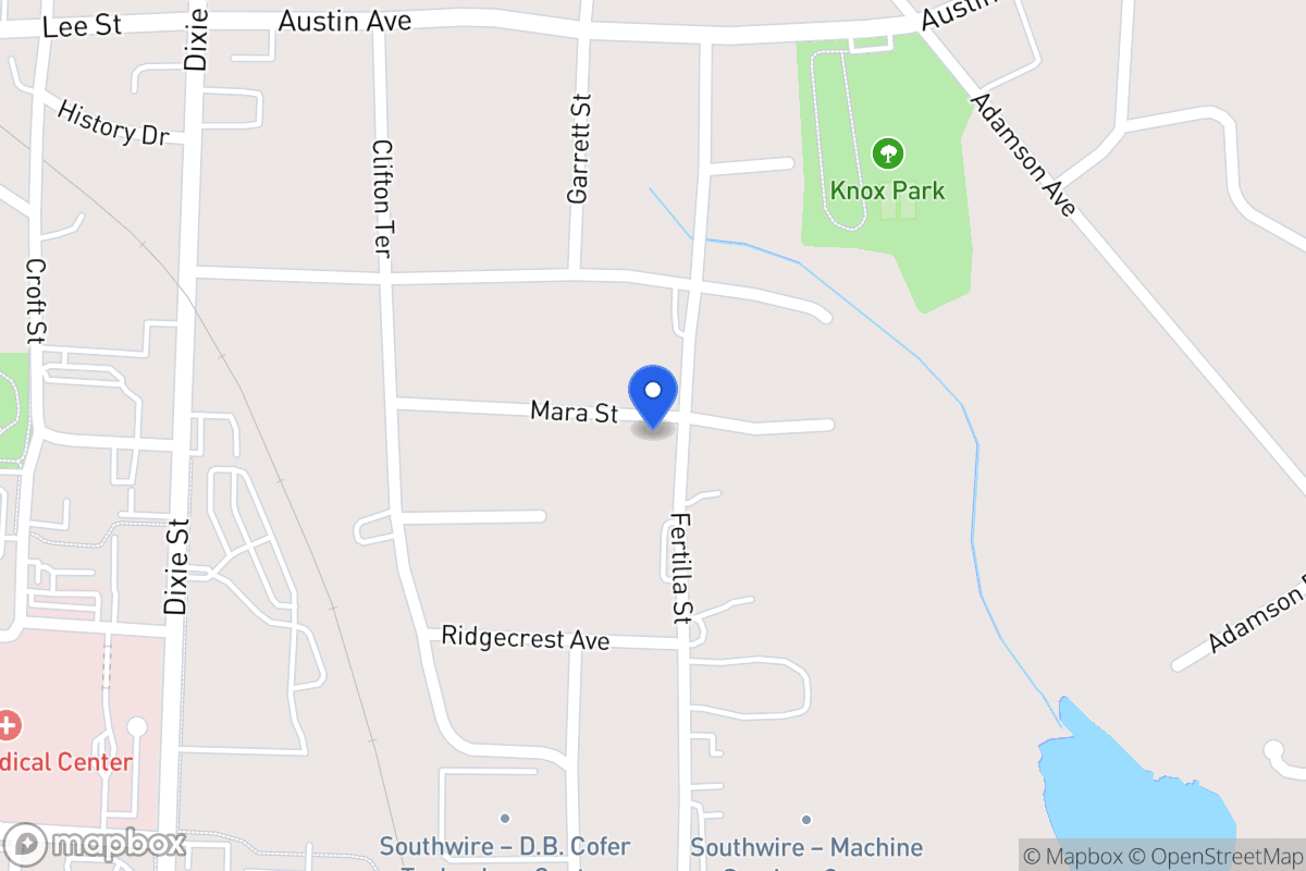 Map of 215 Mara St