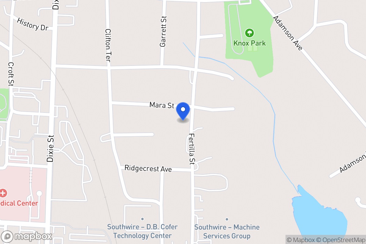 Map of 624 Fertilla St