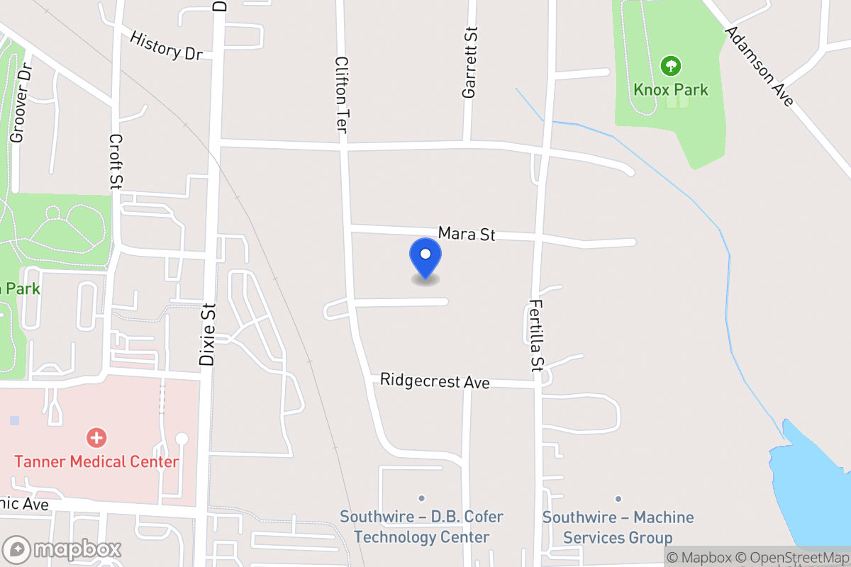 Map of 114 Southside Ave