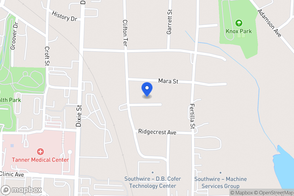 Map of 110 Southside Ave