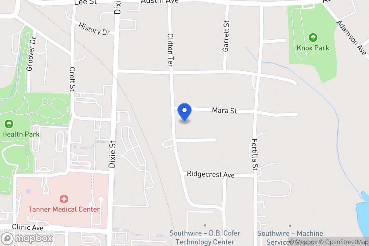 Map of 306 Clifton Terr