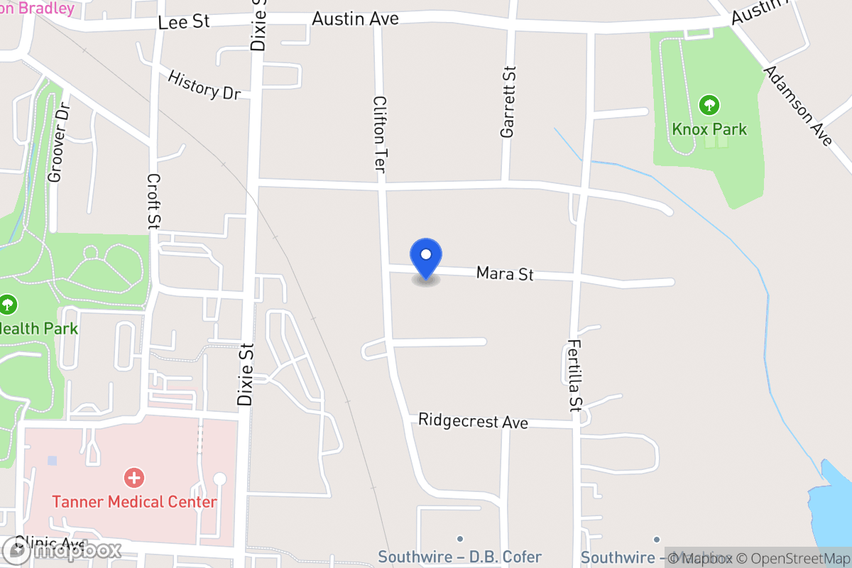 Map of 107 Mara St