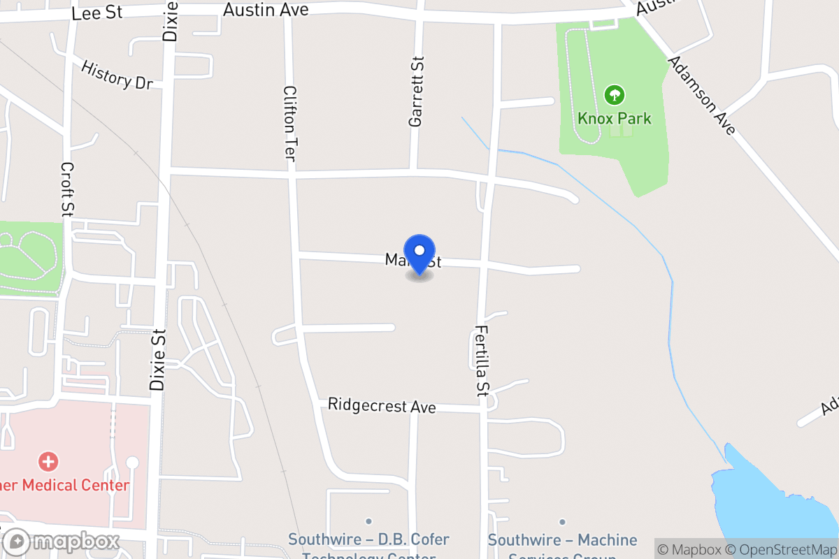 Map of 201 Mara St