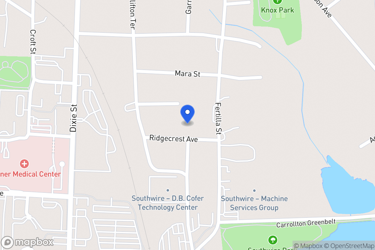 Map of 200 Ridgecrest Ave