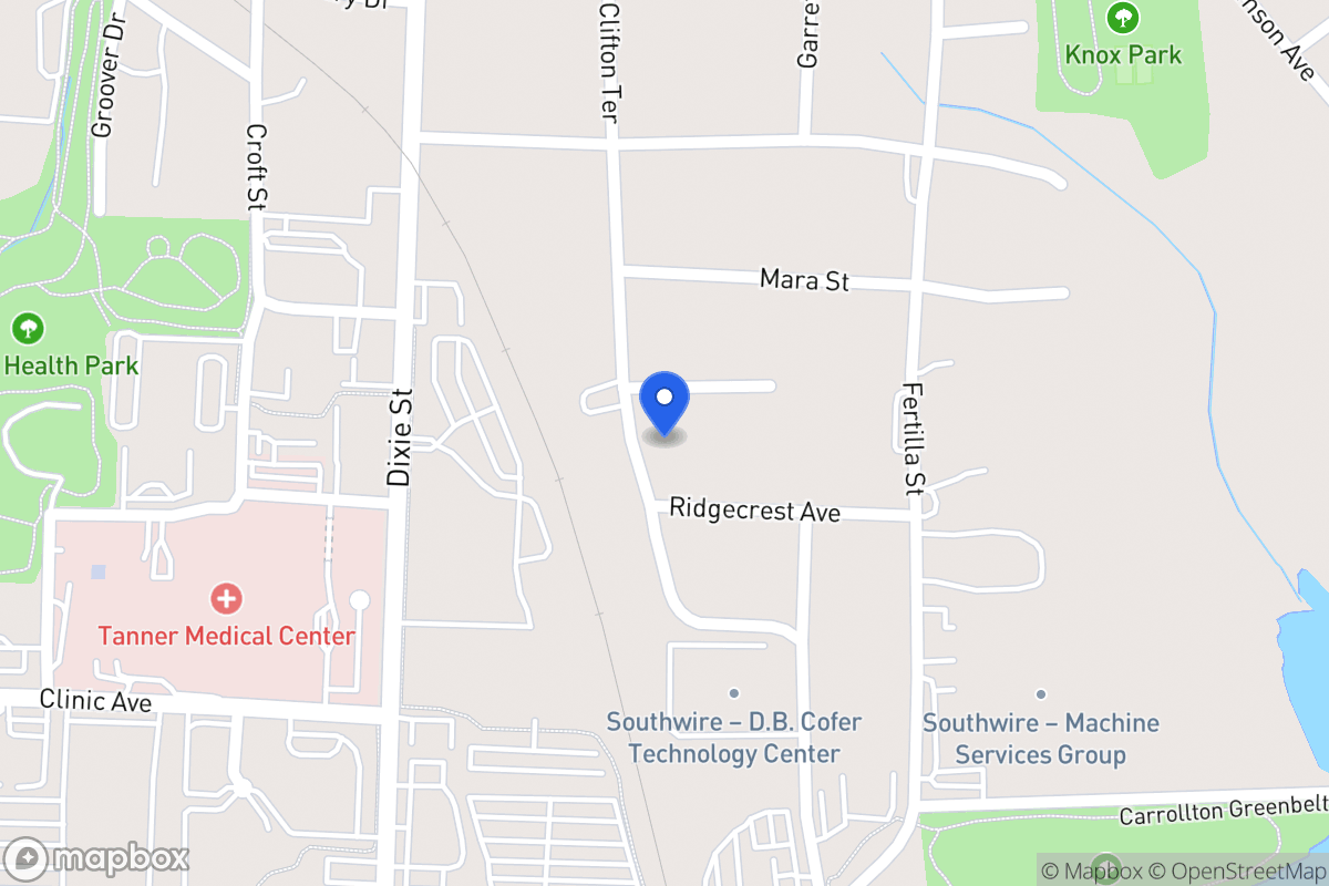 Map of 416 A/B Clifton Terr