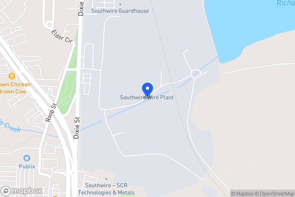 Map of 1 Southwire Dr