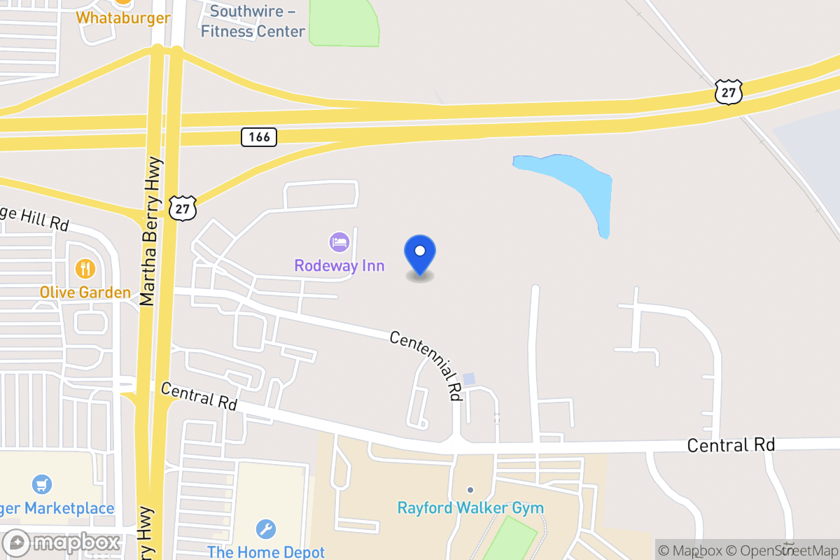 Map of 200 Centennial Dr