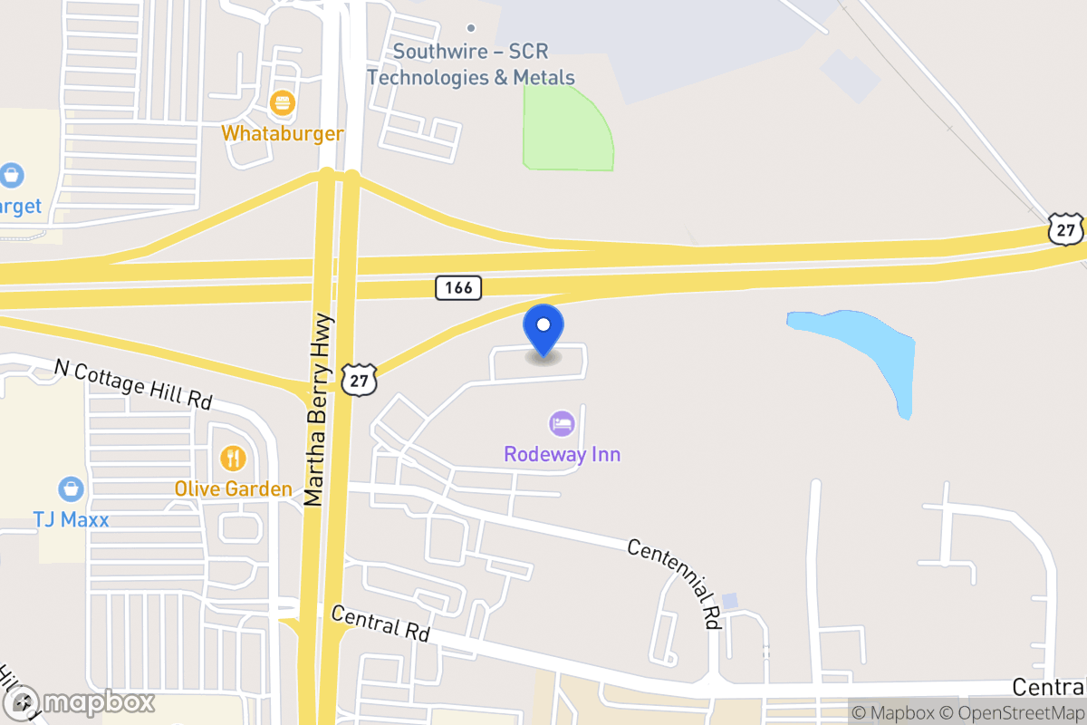 Map of 180 Centennial Dr
