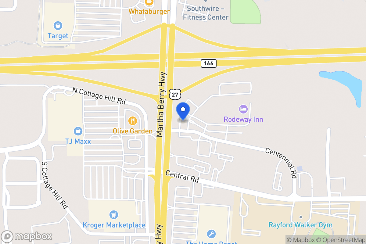 Map of 1202 S Park St
