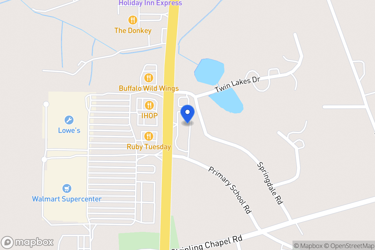 Map of 1670 S 27 Hwy